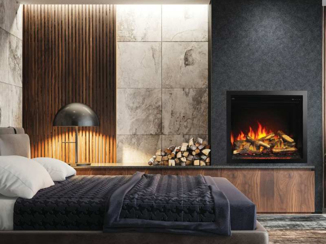 Terrific Built In Electric Fireplaces Photos